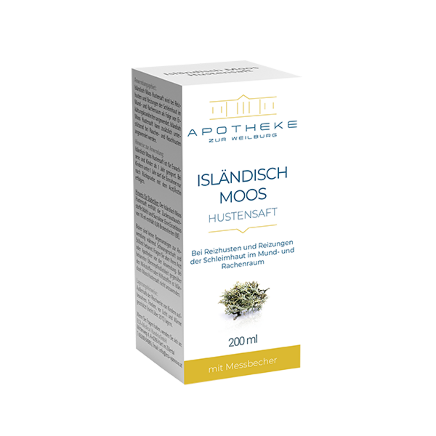 Isländisch Moos Hustensaft