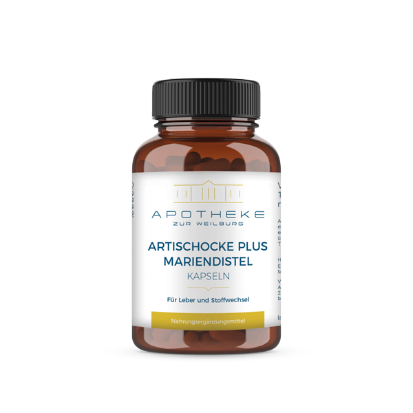 Artischocke plus Mariendistel Kapseln